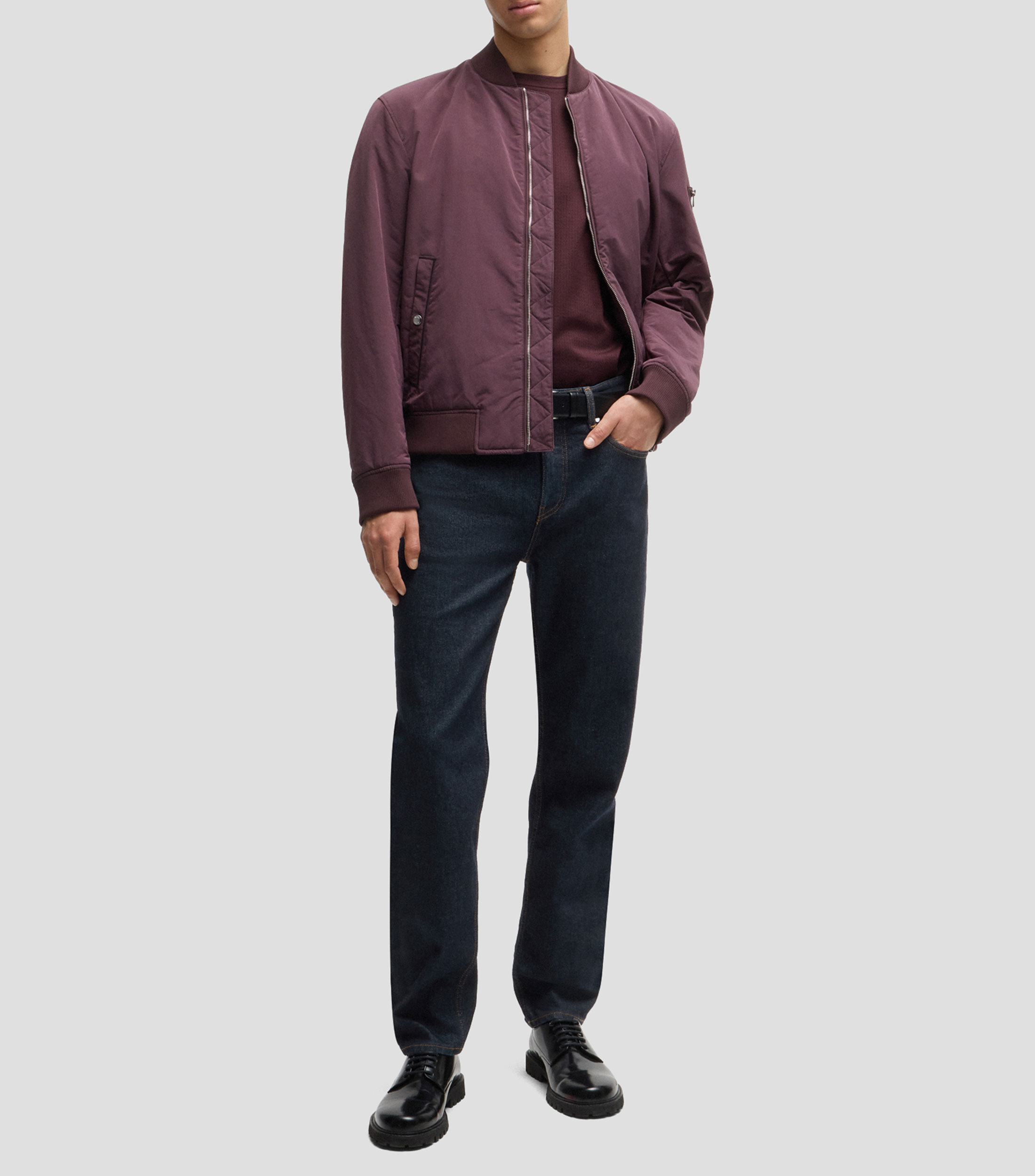 Jeans Corte Regular Hombre
